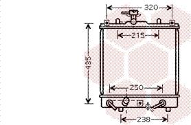 Van Wezel 52002095 - Radiators, Motora dzesēšanas sistēma ps1.lv