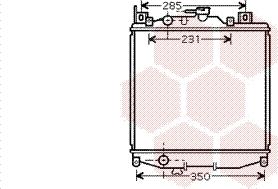 Van Wezel 52002022 - Radiators, Motora dzesēšanas sistēma ps1.lv