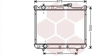 Van Wezel 52002078 - Radiators, Motora dzesēšanas sistēma ps1.lv