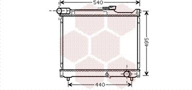 Van Wezel 52002106 - Radiators, Motora dzesēšanas sistēma ps1.lv