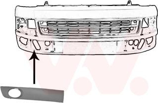 Van Wezel 5790494 - Ventilatora reste, Bampers ps1.lv