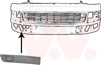 Van Wezel 5790492 - Ventilatora reste, Bampers ps1.lv