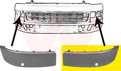 Van Wezel 5790485 - Apdare, Bampers ps1.lv