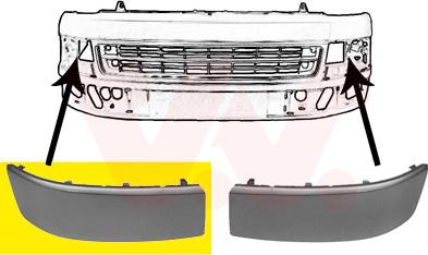 Van Wezel 5790586 - Apdare, Bampers ps1.lv