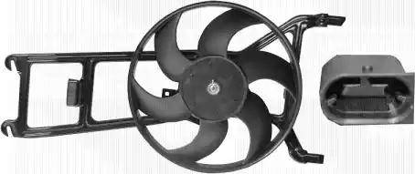 Van Wezel 0951745 - Ventilators, Motora dzesēšanas sistēma ps1.lv