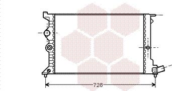 Van Wezel 09002072 - Radiators, Motora dzesēšanas sistēma ps1.lv