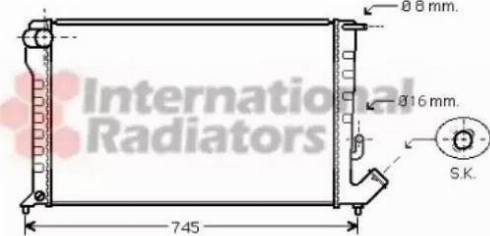 Ava Quality Cooling CN 2153 - Radiators, Motora dzesēšanas sistēma ps1.lv