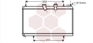 Van Wezel 09002229 - Radiators, Motora dzesēšanas sistēma ps1.lv