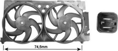 Van Wezel 0903751 - Ventilators, Motora dzesēšanas sistēma ps1.lv