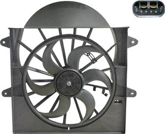 Van Wezel 0515746 - Ventilators, Motora dzesēšanas sistēma ps1.lv