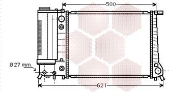 Van Wezel 06002106 - Radiators, Motora dzesēšanas sistēma ps1.lv