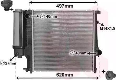 TEMPEST TP.15.60.623A - Radiators, Motora dzesēšanas sistēma ps1.lv