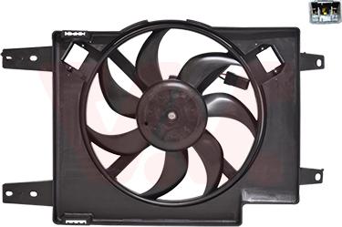 Van Wezel 0166746 - Ventilators, Motora dzesēšanas sistēma ps1.lv