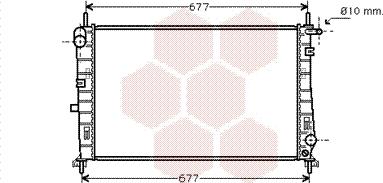 Van Wezel 18002196 - Radiators, Motora dzesēšanas sistēma ps1.lv