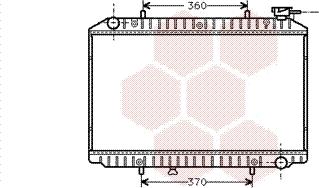 Van Wezel 13002149 - Radiators, Motora dzesēšanas sistēma ps1.lv