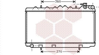 Van Wezel 13002122 - Radiators, Motora dzesēšanas sistēma ps1.lv