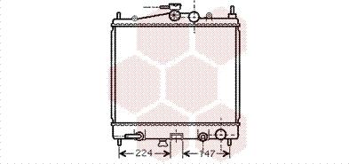 Van Wezel 13002211 - Radiators, Motora dzesēšanas sistēma ps1.lv