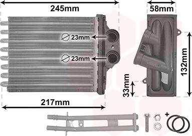 Van Wezel 17006304 - Siltummainis, Salona apsilde ps1.lv