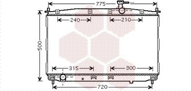 Van Wezel 82002173 - Radiators, Motora dzesēšanas sistēma ps1.lv