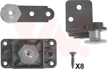 Van Wezel 3059887 - Remonta komplekts, pamatlukturis (turētājs) ps1.lv