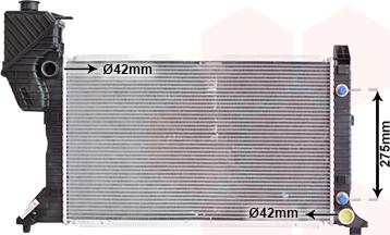 Van Wezel 30002182 - Radiators, Motora dzesēšanas sistēma ps1.lv