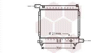 Van Wezel 30002179 - Radiators, Motora dzesēšanas sistēma ps1.lv