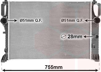 Van Wezel 30002394 - Radiators, Motora dzesēšanas sistēma ps1.lv