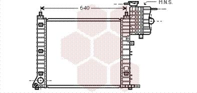 Van Wezel 30002349 - Radiators, Motora dzesēšanas sistēma ps1.lv