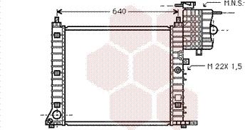 Van Wezel 30002213 - Radiators, Motora dzesēšanas sistēma ps1.lv