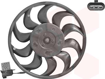 Van Wezel 3745745 - Ventilators, Motora dzesēšanas sistēma ps1.lv