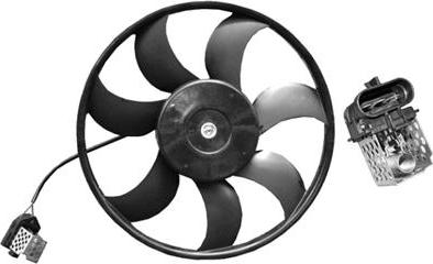 Van Wezel 3742744 - Ventilators, Motora dzesēšanas sistēma ps1.lv