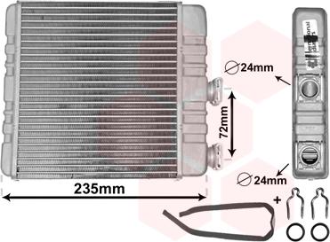 Van Wezel 37006321 - Siltummainis, Salona apsilde ps1.lv