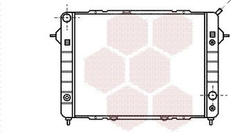 Van Wezel 37002090 - Radiators, Motora dzesēšanas sistēma ps1.lv