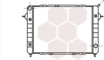 Van Wezel 37002098 - Radiators, Motora dzesēšanas sistēma ps1.lv