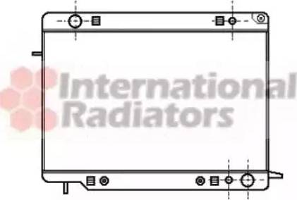 Van Wezel 37002141 - Radiators, Motora dzesēšanas sistēma ps1.lv