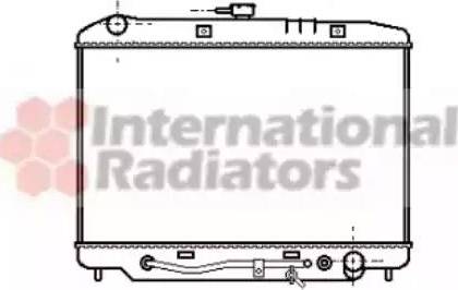 Van Wezel 37002180 - Radiators, Motora dzesēšanas sistēma ps1.lv