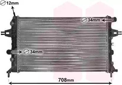 Nissens 63246 - Radiators, Motora dzesēšanas sistēma ps1.lv