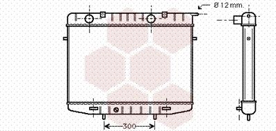 Van Wezel 37002213 - Radiators, Motora dzesēšanas sistēma ps1.lv