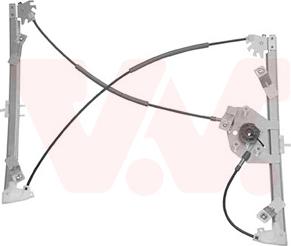 Van Wezel 3703261 - Stikla pacelšanas mehānisms ps1.lv