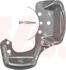 Van Wezel 3778371 - Dubļu sargs, Bremžu disks ps1.lv