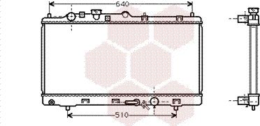 Van Wezel 27002152 - Radiators, Motora dzesēšanas sistēma ps1.lv