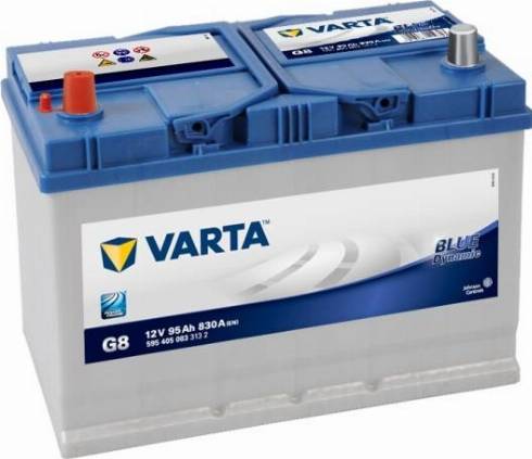 Varta 595405083 - Startera akumulatoru baterija ps1.lv