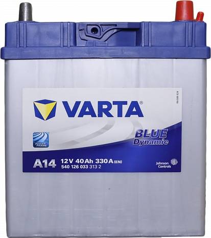 Varta 540126033 - Startera akumulatoru baterija ps1.lv