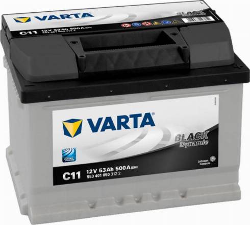 Varta 553401050 - Startera akumulatoru baterija ps1.lv