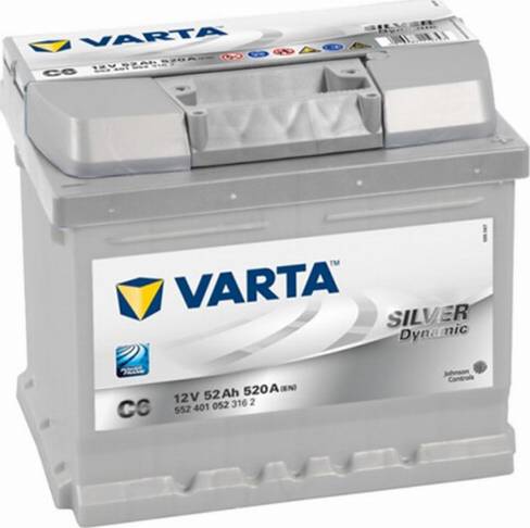 Varta 552401052 - Startera akumulatoru baterija ps1.lv