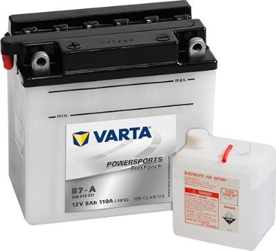 Varta 508013011I314 - Startera akumulatoru baterija ps1.lv