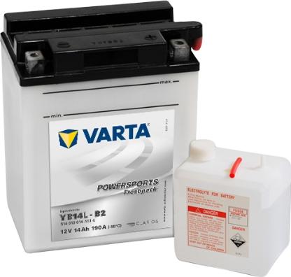 Varta 514013014A514 - Startera akumulatoru baterija ps1.lv