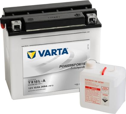 Varta 518015018A514 - Startera akumulatoru baterija ps1.lv