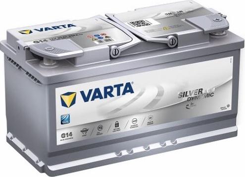 Varta 580901080 - Startera akumulatoru baterija ps1.lv