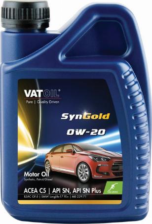 VatOil VTSYNGOLD0W20 - Motoreļļa ps1.lv